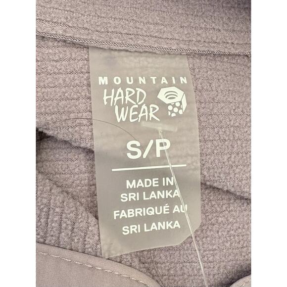 Mountain Hardware Women’s Purple Long Sleeve Fleece With Snap Buttons Size Small - Picture 3 of 6